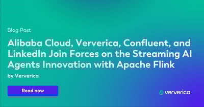 Alibaba Cloud, Ververica, Confluent, and LinkedIn Join Forces on the Streaming AI Agents Innovation with Apache Flink®