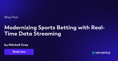 Modernizing Sports Betting with Real-Time Data Streaming