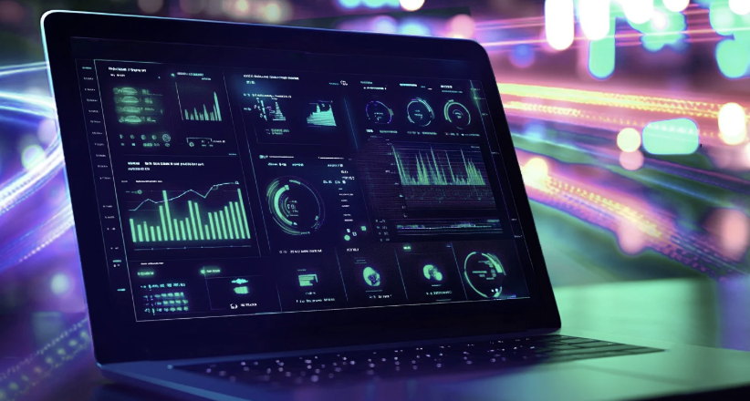 Dynamic dashboard showing illustration of live odds and dynamic sports betting in action, powered by real-time data.